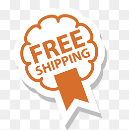 Free Shipping Png - Free Shipping Orange Badge, Orange Badge, Shipping Mark, Free Delivery Png And Vector, Transparent background PNG HD thumbnail