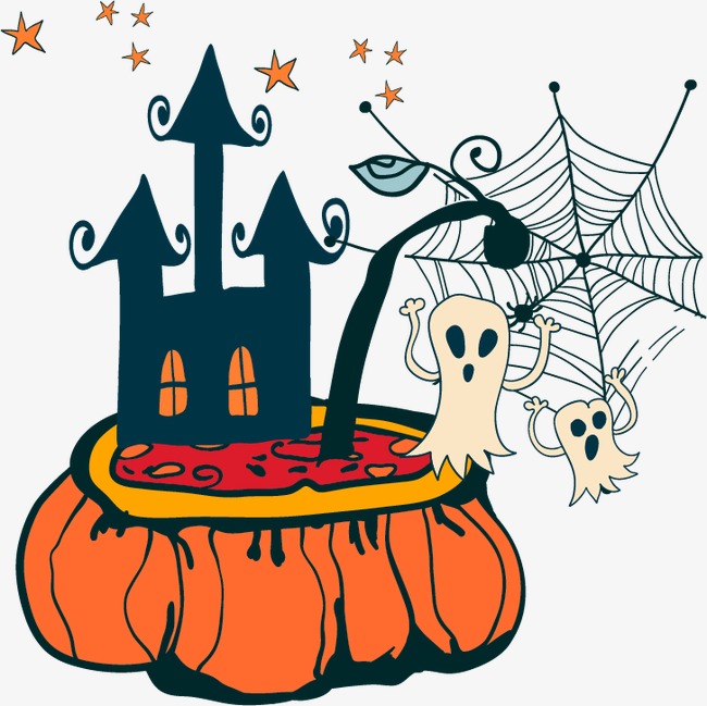 Free Western Holiday Png - Halloween Design Elements, Western Holiday Halloween Halloween Halloween West, Halloween Vector, Design Vector Free Png And Vector, Transparent background PNG HD thumbnail
