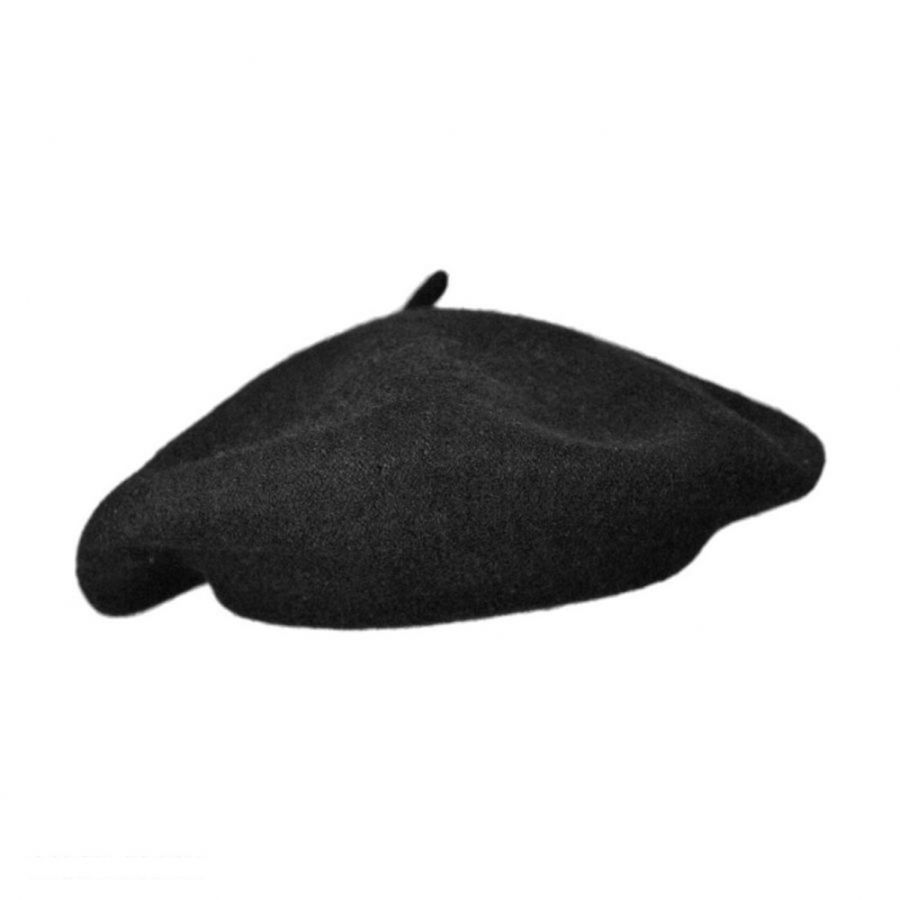 B2B Wool Fashion Beret - French Beret Hat, Transparent background PNG HD thumbnail