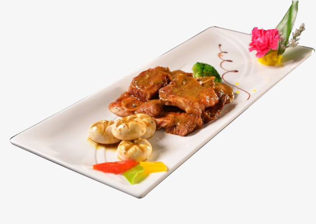 French Pepper Steak, French Cuisine, Food, Dishes Free Png Image - French Cuisine, Transparent background PNG HD thumbnail