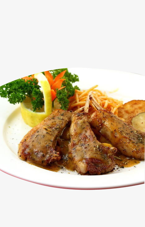 French Vanilla Baked Lamb, French Cuisine, Delicious, Food Free Png Image - French Cuisine, Transparent background PNG HD thumbnail