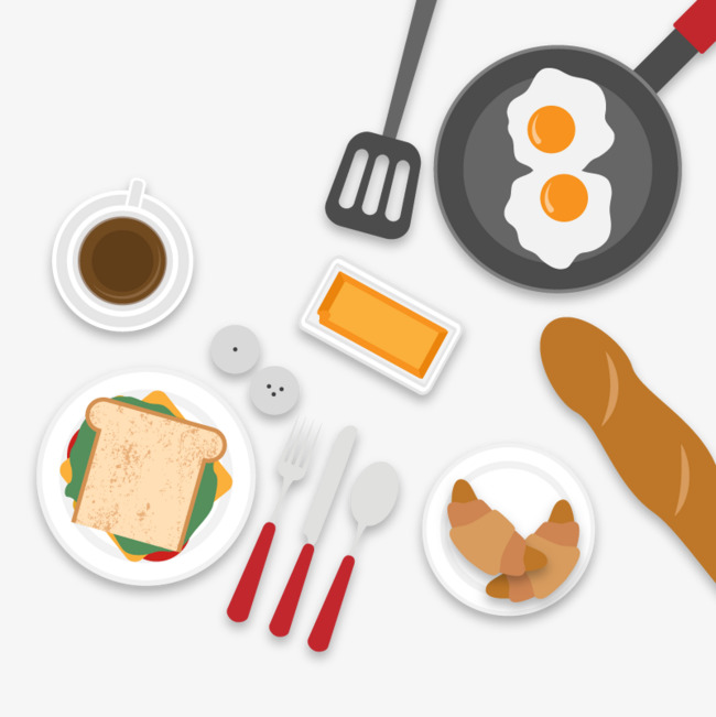 Vector Breakfast, Hd, Vector, Fried Eggs Free Png And Vector - Fried Egg, Transparent background PNG HD thumbnail