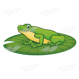 Frog On Lily Pad Hdpng.com  - Frog On Lily Pad, Transparent background PNG HD thumbnail