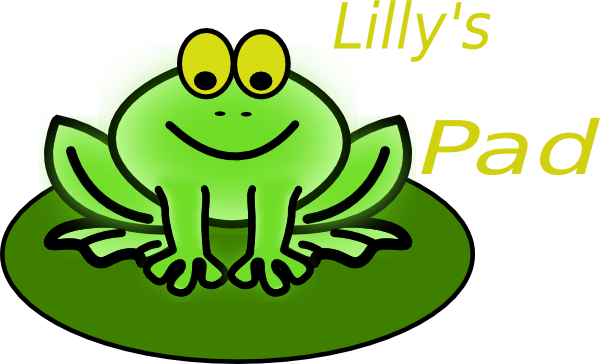 Lilly Pad Clip Art At Clker Pluspng.com   Vector Clip Art Online, Royalty Free U0026 Public Domain - Frog On Lily Pad, Transparent background PNG HD thumbnail