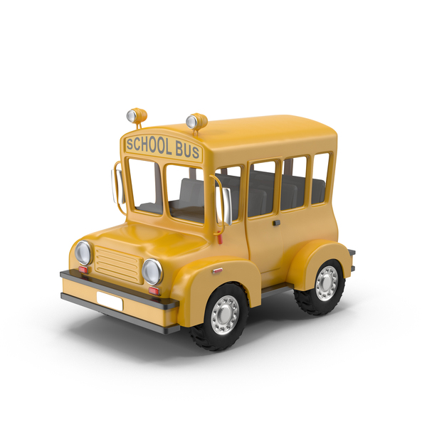 Cartoon School Bus - Frog On School Bus, Transparent background PNG HD thumbnail