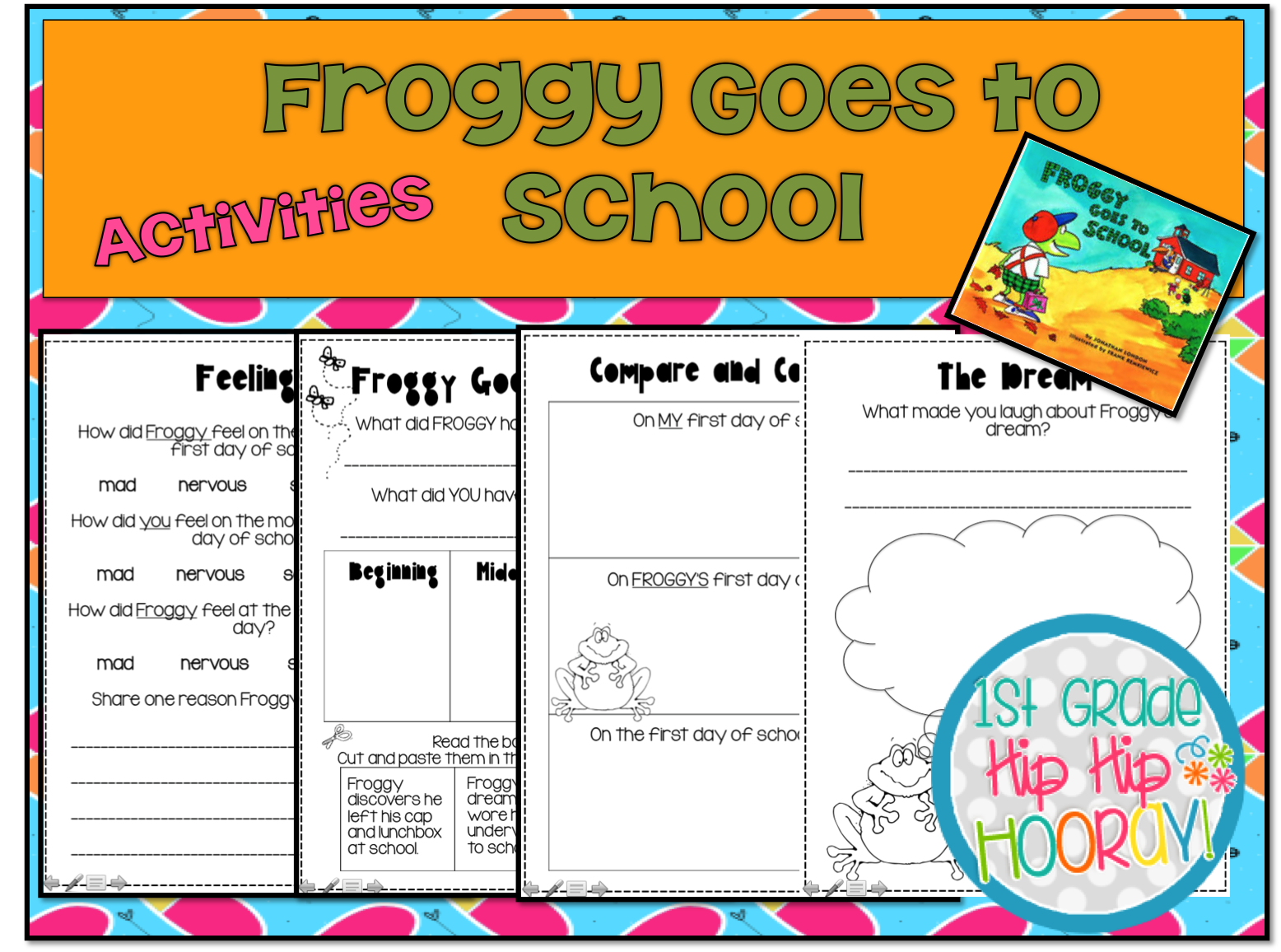Since We Are Talking Frogs Here What Fun To Read...froggy Goes To School. - Froggy Goes To School, Transparent background PNG HD thumbnail