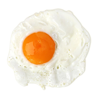 Fried Egg - Fry Egg, Transparent background PNG HD thumbnail