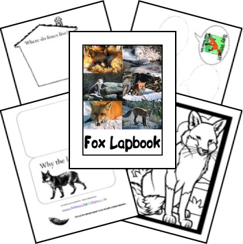 Here Is A Free Fox Lapbook. This Is A Fun Way To Study About Foxes - Fuchs Schule, Transparent background PNG HD thumbnail