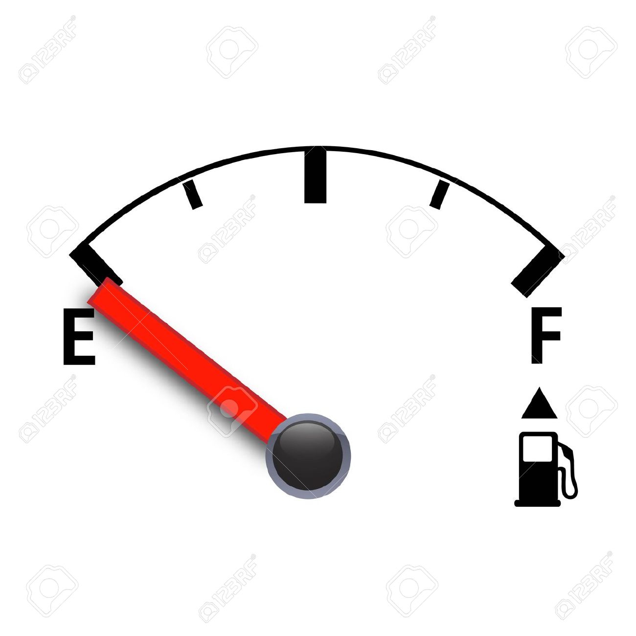 Free fuel gauge clipart.