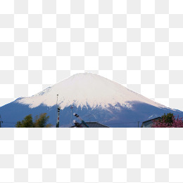 Mount Fuji, Landscape Material, Mount Fuji, Japan Png Image And Clipart - Fuji Mountain, Transparent background PNG HD thumbnail