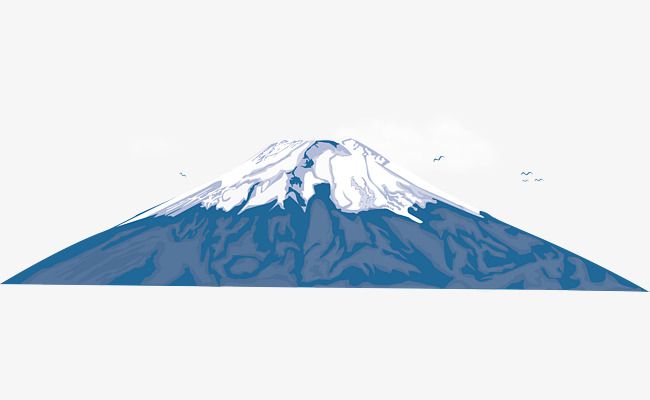 Vector Mount Fuji, Mount Fuji, Japan, Tourism Png And Vector - Fuji Mountain, Transparent background PNG HD thumbnail