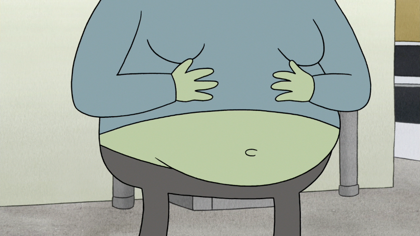 S4E34.101 Muscle Manu0027S Full Stomach.png - Full Belly, Transparent background PNG HD thumbnail