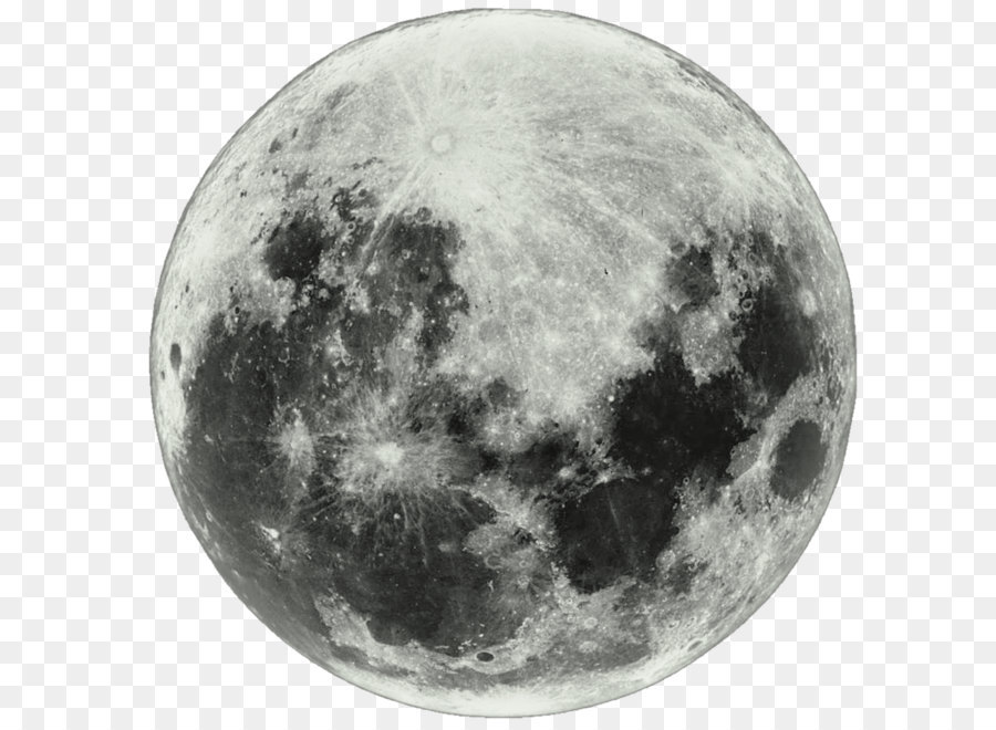 Full Moon Png Black And White - Full Moon Clip Art   Moon Png, Transparent background PNG HD thumbnail