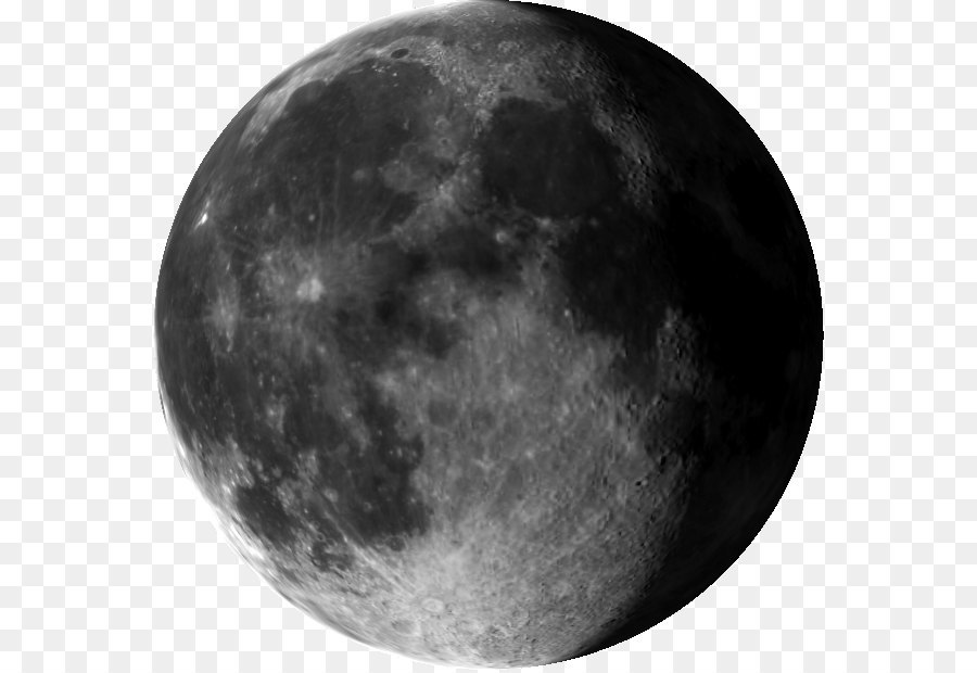 Full Moon PNG Black And White - Supermoon Full Moon Lu