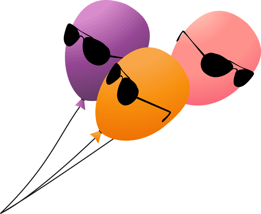 Balloon Balloons Birthday Cia Fbi Festive Fun - Fun Birthday, Transparent background PNG HD thumbnail