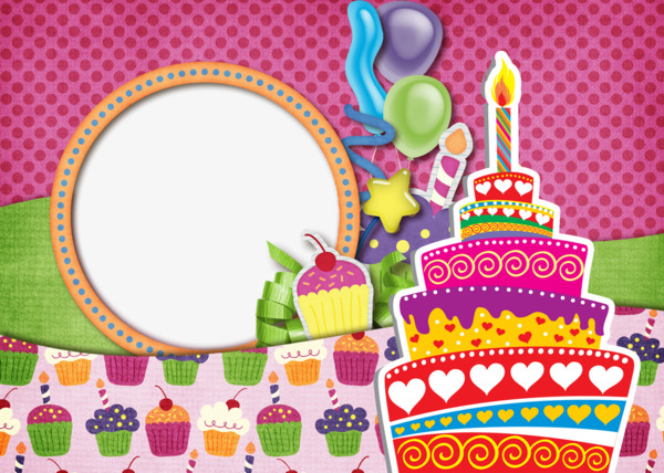 Fun Birthday Frames, Fun Frames, Birthday Frame, Balloon Png Image And Clipart - Fun Birthday, Transparent background PNG HD thumbnail