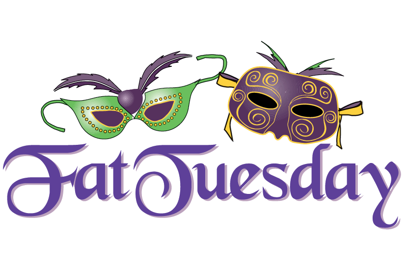 Fat Tuesday Clip Art - Funny Tuesday, Transparent background PNG HD thumbnail