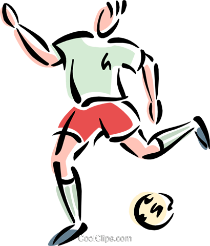 Fussballspieler Mit Ball PNG-