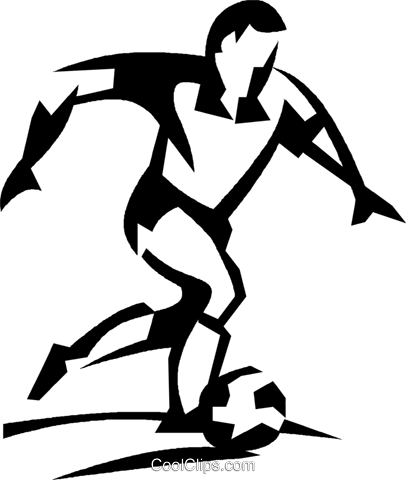 Fußballspieler Mit Ball Clipart 5 - Fussballspieler Mit Ball, Transparent background PNG HD thumbnail