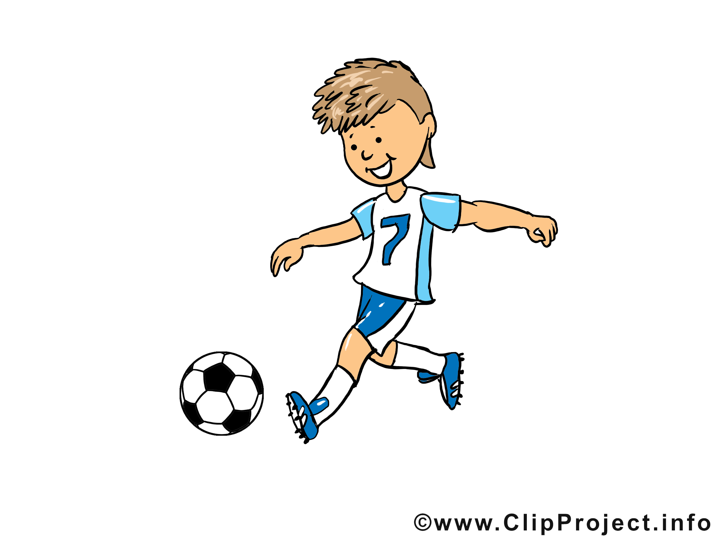 Fußballspieler Mit Ball Clipart 6 - Fussballspieler Mit Ball, Transparent background PNG HD thumbnail