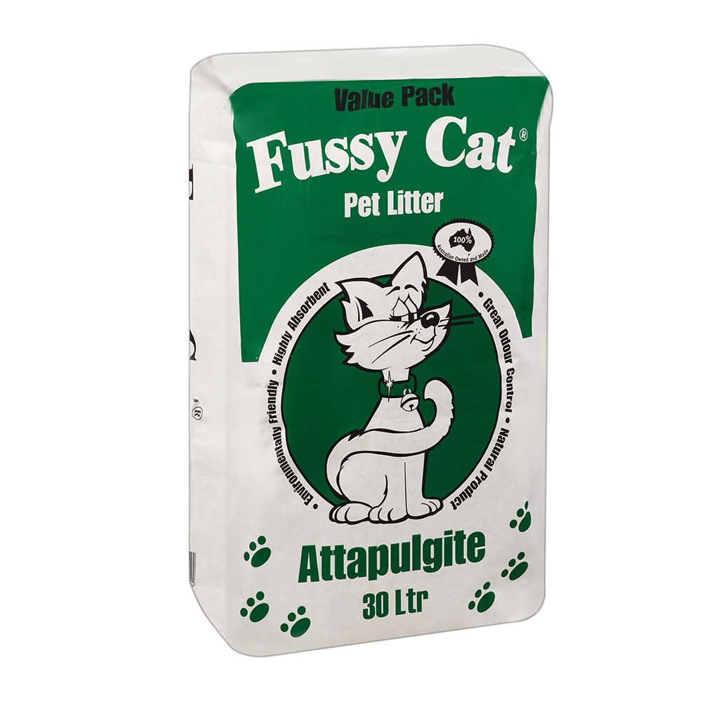 Fussy Cat Litter 30L - Fussy, Transparent background PNG HD thumbnail