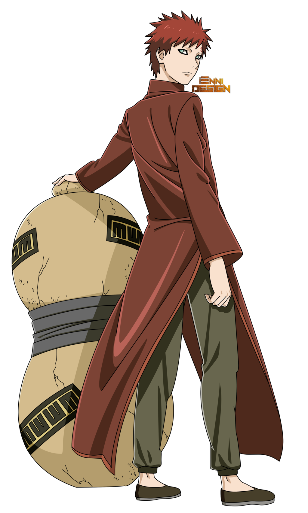 Chinese Clothing|Gaara Of The Sand - Gaara, Transparent background PNG HD thumbnail