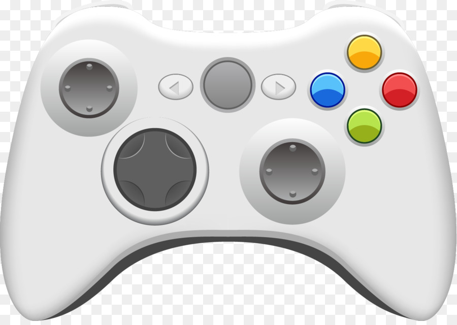 Video Game Console Xbox 360 Controller Joystick   Vector Gamepad - Gamepad, Transparent background PNG HD thumbnail