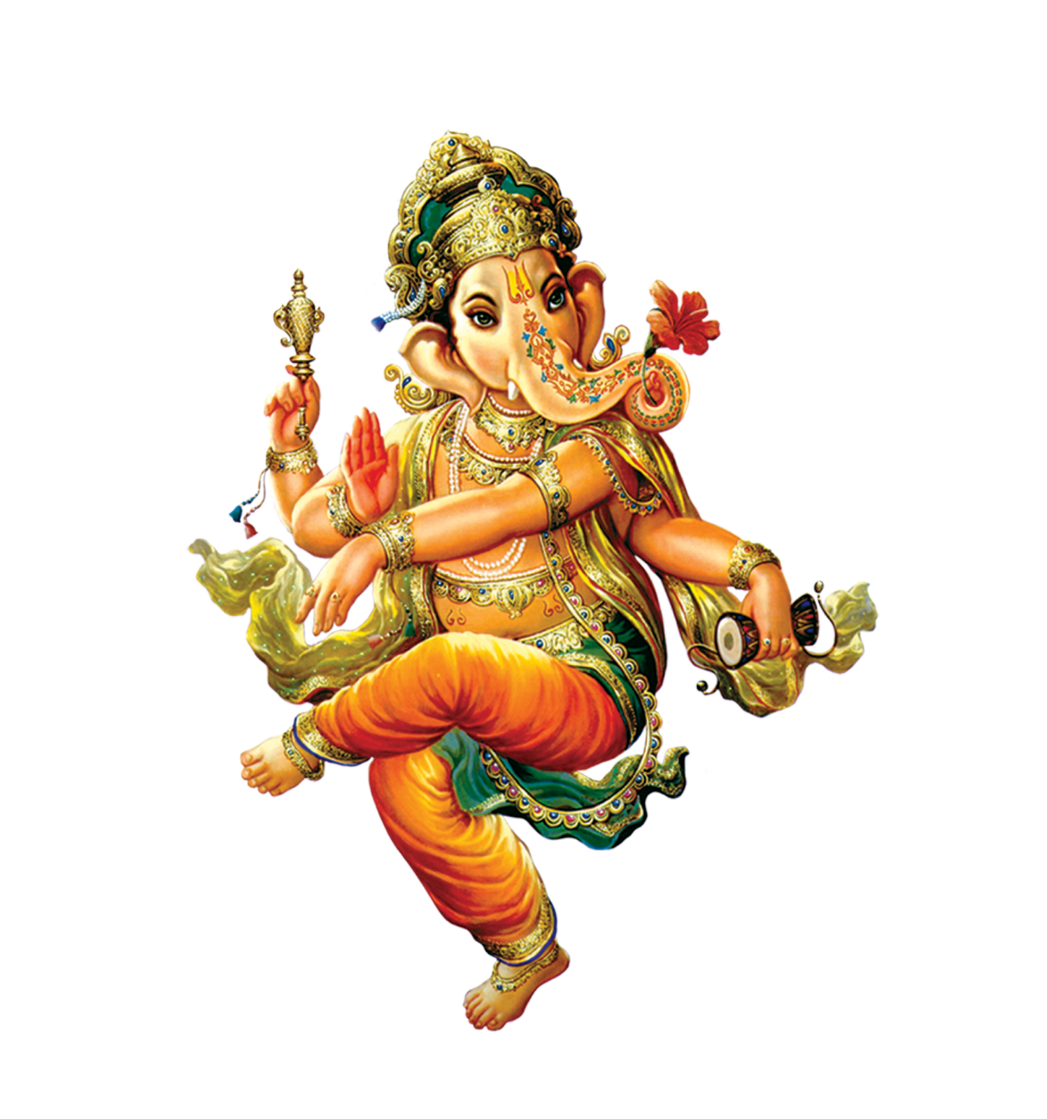 Sri Ganesh Picture Png Image - Ganpati, Transparent background PNG HD thumbnail