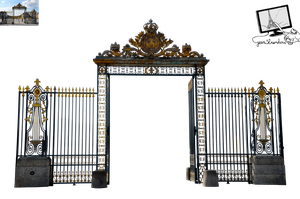 Gate Of Versailles Png By Jean52 - Gate, Transparent background PNG HD thumbnail