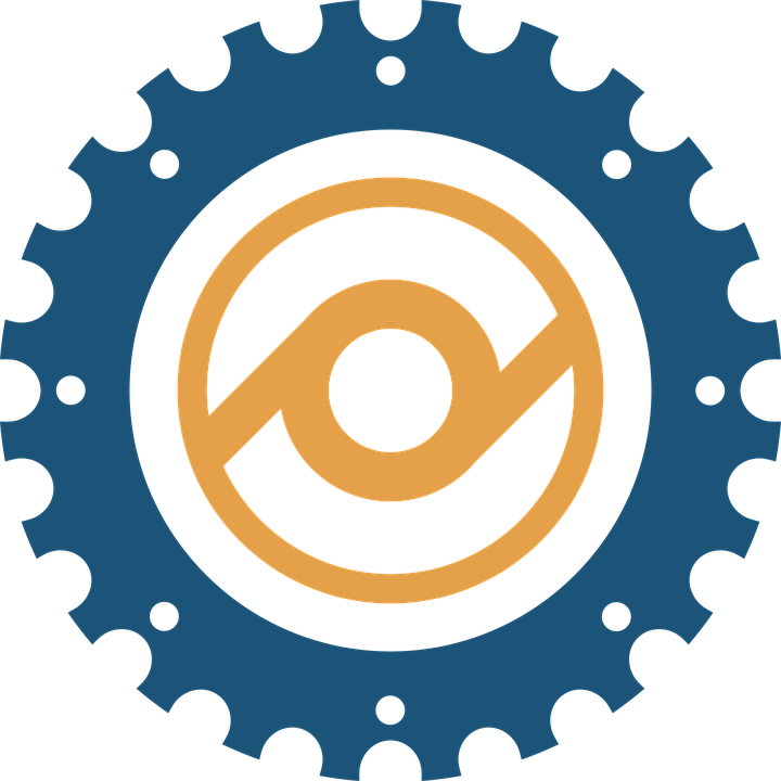 Gear, Logo, Design, Blue, Yellow, About, Pink - Gear Vector, Transparent background PNG HD thumbnail