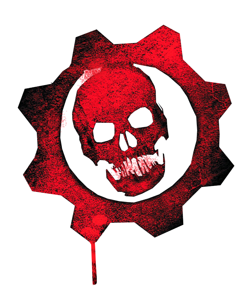 Gears Of War Logo | Oskar Herrera   Gears Of War Skull  - Gears Of War, Transparent background PNG HD thumbnail
