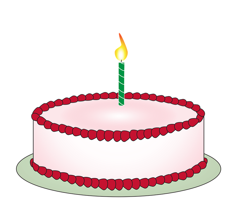 Kuchen, Geburtstag, Kerze, Geburtstagstorte, Feier - Geburtstagstorte Mit Kerzen, Transparent background PNG HD thumbnail