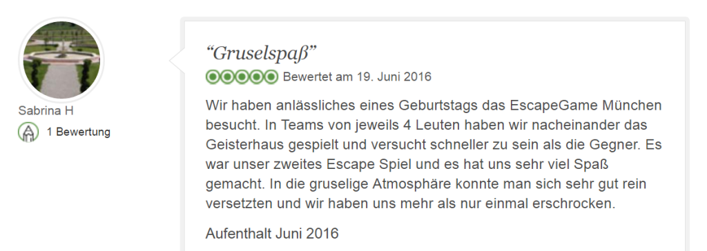 Tripadvisor Bewertung Escape Game Geisterhaus: Grusel Spaß - Geisterhaus, Transparent background PNG HD thumbnail