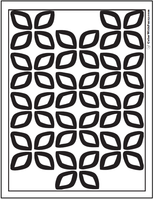 free-geometric-coloring-pages