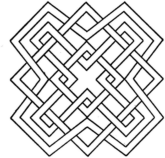 Free Geometric Lotus Mandala 