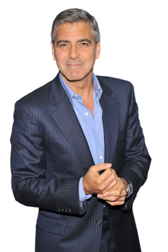 George Clooney - George Clooney, Transparent background PNG HD thumbnail
