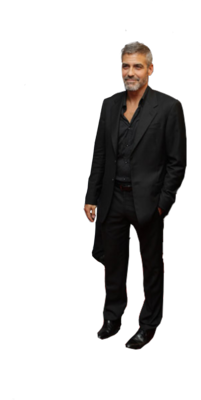 George Clooney Psd - George Clooney, Transparent background PNG HD thumbnail