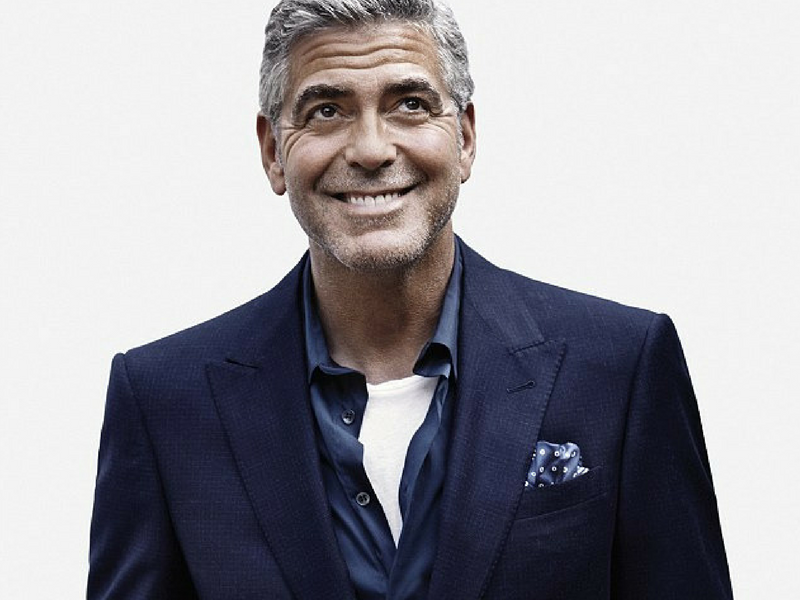 George Clooneys Suits - George Clooney, Transparent background PNG HD thumbnail