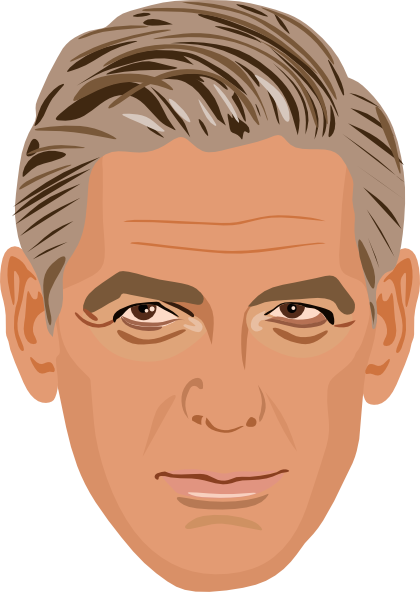 Png: Small · Medium · Large - George Clooney, Transparent background PNG HD thumbnail