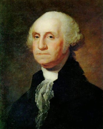 George Washington 350X438 - George Washington, Transparent background PNG HD thumbnail