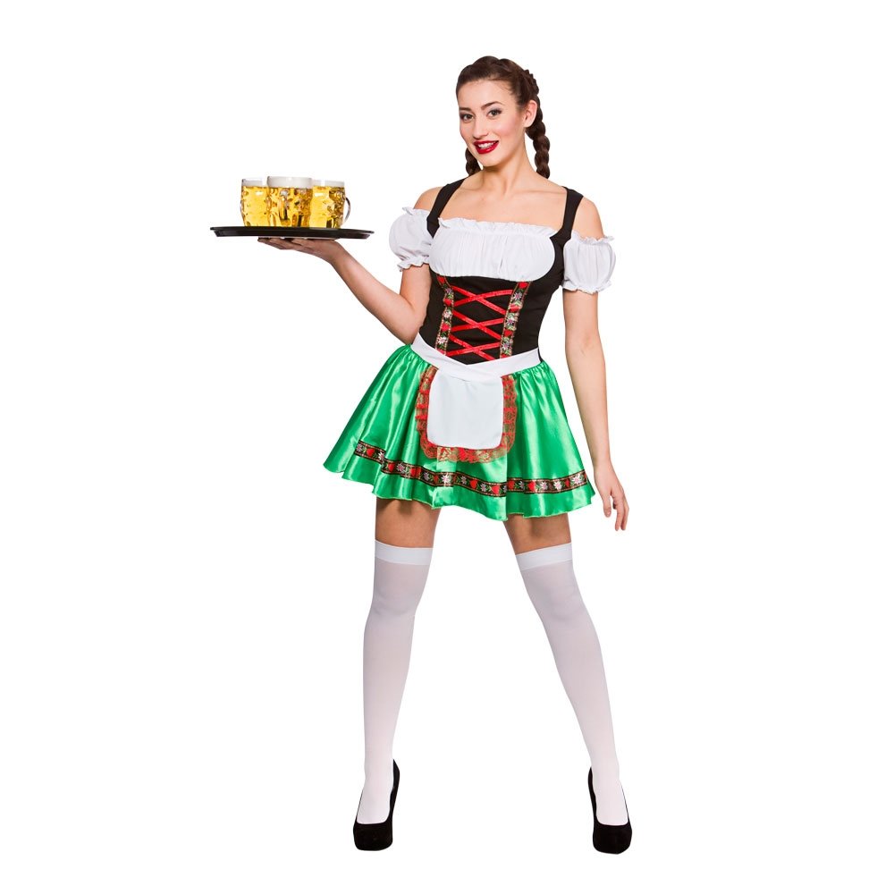 Adult Bavarian Oktoberfest Mens Ladies Beer Maid Novelty  - German Lederhosen, Transparent background PNG HD thumbnail