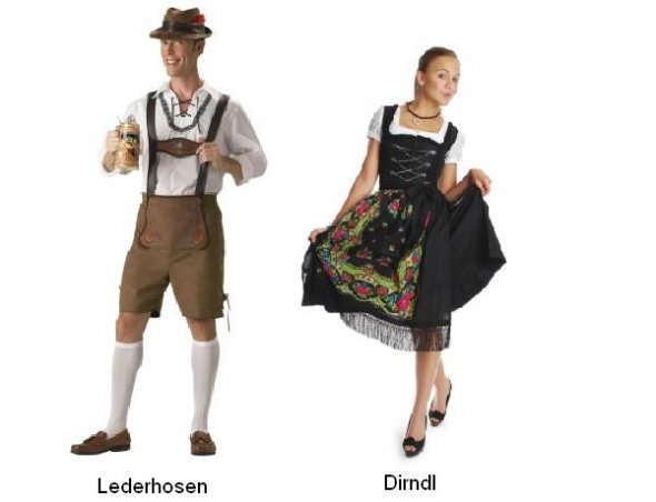 German Clothing - German Lederhosen, Transparent background PNG HD thumbnail