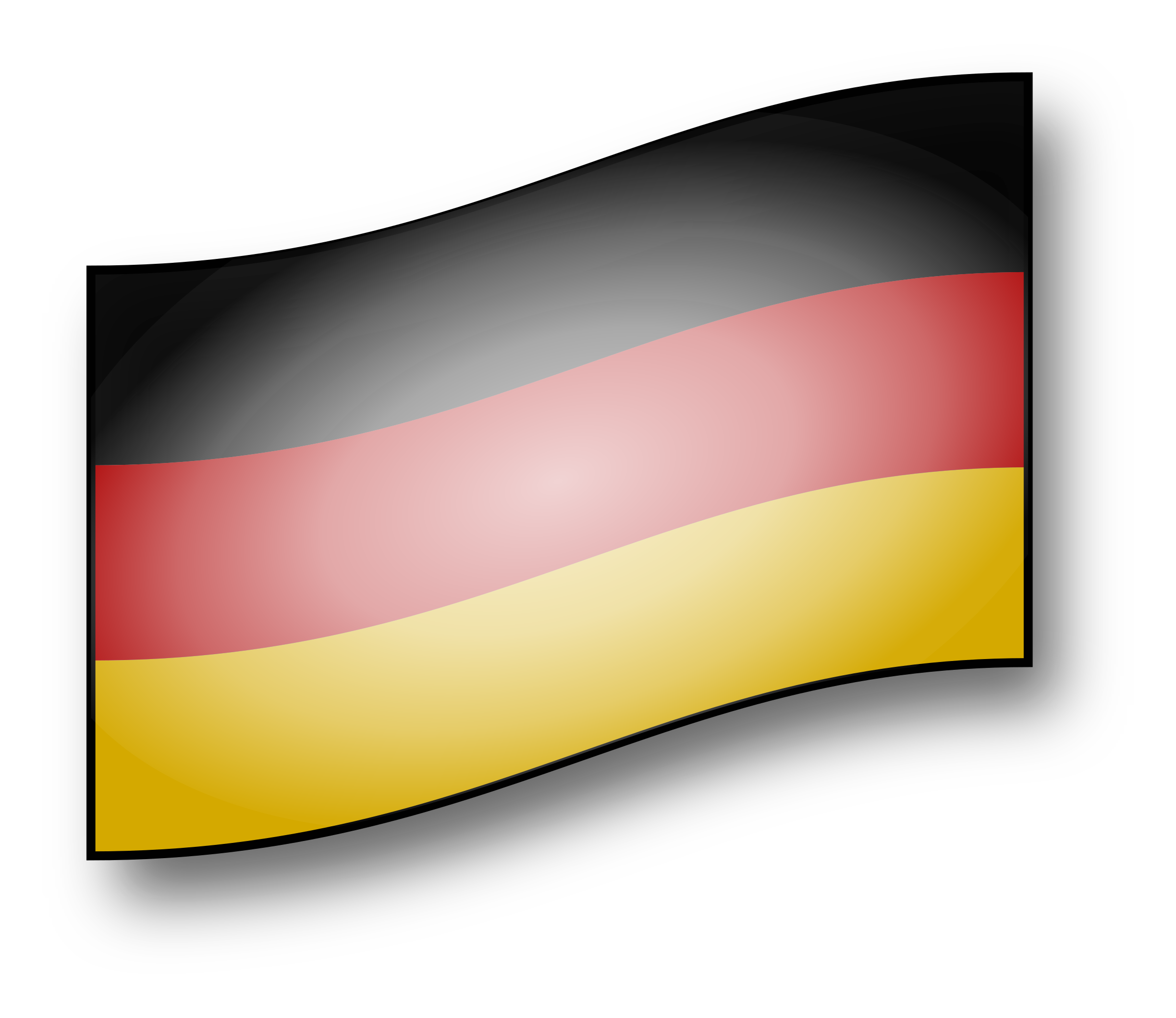 Big Image (Png) - Germany Flag, Transparent background PNG HD thumbnail