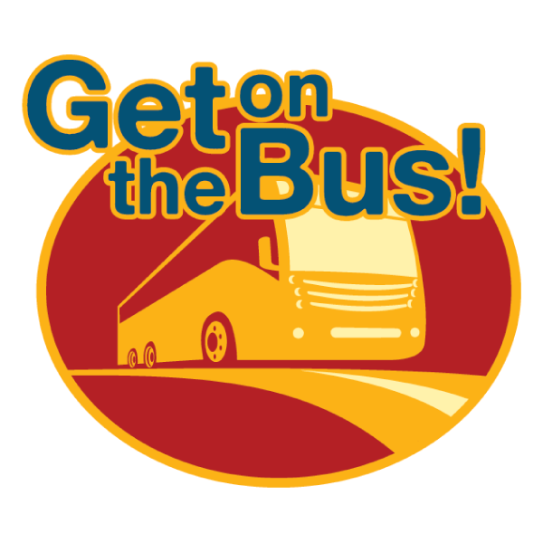 Get On The Bus! - Get On Bus, Transparent background PNG HD thumbnail