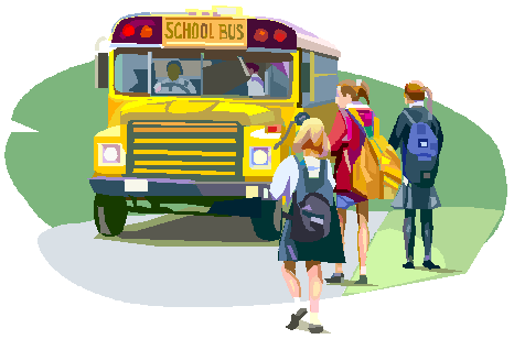 School Bus - Get On Bus, Transparent background PNG HD thumbnail