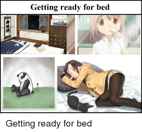 Starter Packs, For, And Bed: Getting Ready For Bed - Getting Ready For Bed, Transparent background PNG HD thumbnail