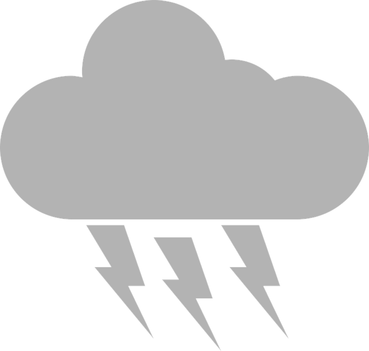 Donner, Gewitterwolke, Gewitter, Wolke, Sturm, Wetter - Gewitterwolken, Transparent background PNG HD thumbnail