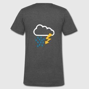 Männer Bio T Shirt Mit V Ausschnitt Von Stanley U0026 Stella - Gewitterwolken, Transparent background PNG HD thumbnail