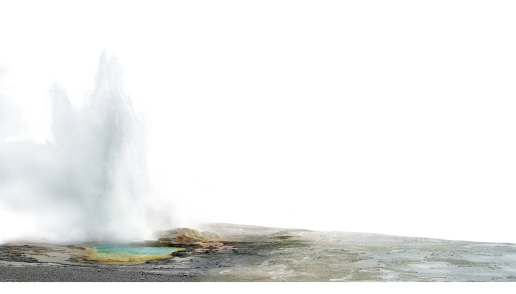 4,5 Bar, 200° C, 100% Quality - Geysir, Transparent background PNG HD thumbnail