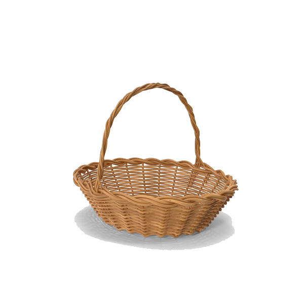 Empty Easter Basket Png Hd - Gift Basket, Transparent background PNG HD thumbnail